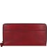  Destressed Wallet RFID protection Leather 19 cm Variant deep red