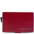 Blue Square credit card case RFID leather 7 cm Variant rot Blue Square credit card case RFID leather 7 cm Variant rot