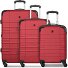 Amplar Evo 4 wheels Suitcase set 3-piece with expansion pleat Variant ruby Amplar Evo 4 wheels Suitcase set 3-piece with expansion pleat Variant ruby