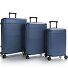  Zen 4 wheels Suitcase set 3-piece with expansion pleat Variant navy