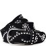  Studded belt Genuine Leather Variant black | 80 cm
