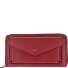  Polo Wallet RFID protection Genuine Leather 19.5 cm Variant rot