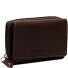  Sorraia Wallet RFID protection Genuine Leather 12 cm Variant brown