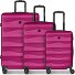  Edition 03 4 wheels Suitcase set 3-piece Variant pink