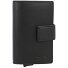 F3 c-two credit card case RFID leather 6.5 cm Variant black  F3 c-two credit card case RFID leather 6.5 cm Variant black