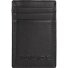  PT389-08536 Credit card case leather 7 cm with money clip Variant black