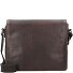  Roma Messenger leather 31 cm laptop compartment Variant braun
