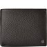  Mica Wallet RFID protection Genuine Leather 12 cm Variant ebony