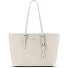  Bologna Leather XL Shopper Bag, Leather, 35 cm Variant cream
