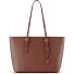  Bologna Leather XL Shopper Bag, Leather, 35 cm Variant brown