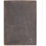  Vintage identity card case leather 11.5 cm Variant braun