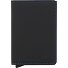 Slimwallet Matte credit card case wallet RFID leather 6.5 cm Variant black & blue Slimwallet Matte credit card case wallet RFID leather 6.5 cm Variant black & blue