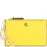  Zip Card Key pouch Genuine Leather 13 cm Variant lemon daffodil
