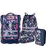  Ergo Compacto School bag set 5-piece Variant In the garden