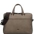  Casual Briefcase Leather 38 cm Laptop compartment Variant taupe