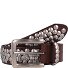  Studded belt Leather Variant cognac | 85 cm