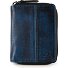  Destressed Wallet RFID protection Leather 10.5 cm Variant navy blue
