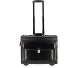  2 wheels Pilot trolley Leather 39 cm Laptop compartment Variant schwarz