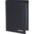  Leather Wallet RFID protection Genuine Leather 10 cm Variant schwarz-pure 2.0metal square