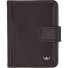  Polo Credit card case RFID protection Genuine Leather 8 cm Variant dunkelbraun