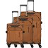  Briize 4 wheels Suitcase set 3-piece with expansion pleat Variant curry