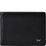  Robin Wallet RFID protection Genuine Leather 12.5 cm Variant schwarz