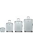  Balance XP 4 wheels Suitcase set 4-piece with expansion pleat Variant silber