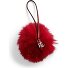  Leather Bag Charm, 23 cm Variant festive red