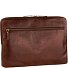  Cambridge laptop sleeve leather 41 cm Variant rotbraun