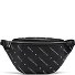  Monogram Bum bag Genuine Leather 22 cm Variant black