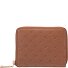  Leggero Stampa Nisa Wallet RFID protection Genuine Leather 13 cm Variant cognac