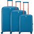  Arcade 4 wheels Suitcase set 3-piece with expansion pleat Variant denim