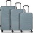  Dallas 3.0 4-wheel suitcase set 3-piece with expansion fold Variant grey