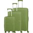  Pacific 4 wheels Suitcase set 3-piece Variant olive