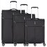  Ironik 2.0 4 wheels Suitcase set 3-piece with expansion pleat Variant nero