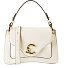  C-Me Shoulder Bag Leather 24 cm Variant pearl