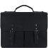  Luca Briefcases Messenger Leather 39 cm Laptop compartment Variant schwarz