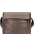  2in1 briefcase leather 36 cm laptop compartment Variant taupe