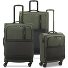  Metropolitan 4 wheels Suitcase set 3-piece Expandable Variant green