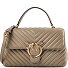  Love Lady Handbag Genuine Leather 26 cm Variant grigio talpa