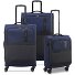  Metropolitan 4 wheels Suitcase set 3-piece with expansion pleat Variant blue