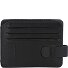  Authentic credit card case leather 10.5 cm Variant schwarz