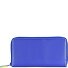  Large Double Zip Around Purse wallet leather 18 cm Variant seascape