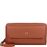  Clutch purse Genuine Leather 20 cm Variant cognac brown