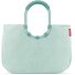 Loopshopper L frame shopper bag 46 cm Variant frame cord mint Loopshopper L frame shopper bag 46 cm Variant frame cord mint
