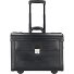 2-wheel leather pilot case 48 cm laptop compartment Variant schwarz  2-wheel leather pilot case 48 cm laptop compartment Variant schwarz