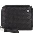  Piuma Wallet Leather 10.5 cm Variant black-nickel