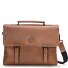  Nashville briefcase XL 2 compartments leather 39 cm Variant mid brown