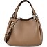  Nuvola Handbag Genuine Leather 19 cm Variant toffee