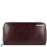  Blue Square wallet RFID leather 19 cm Variant mahogany